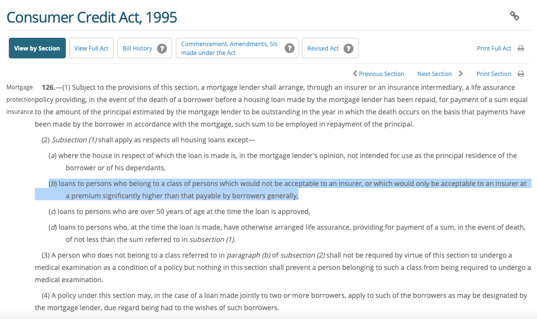 Mortgage Protection Insurance