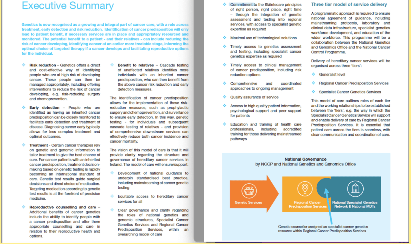 Hereditary Cancer Model of Care – Lynch Syndrome Ireland