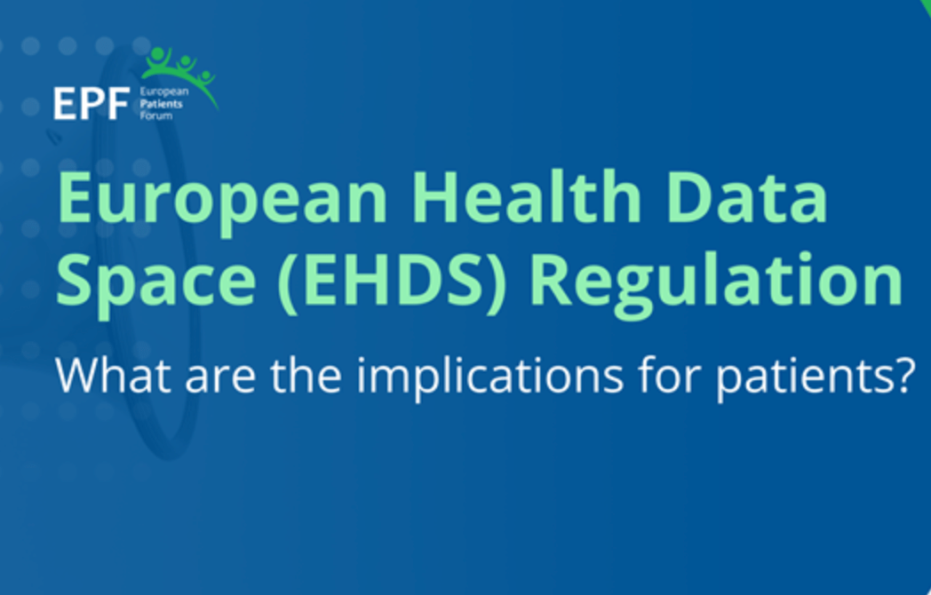European Health Data Space (EHDS)&nbsp;Regulation